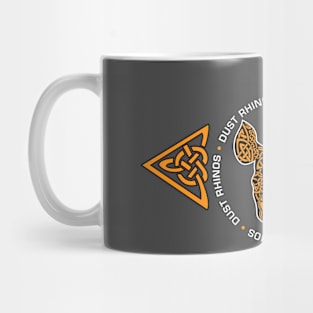 DR Knotwork Orange Mug